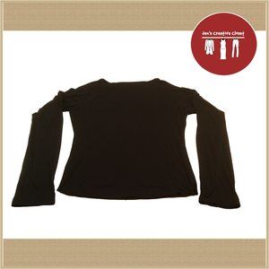 Women's One Step Up Black Long Sleeve Shirt